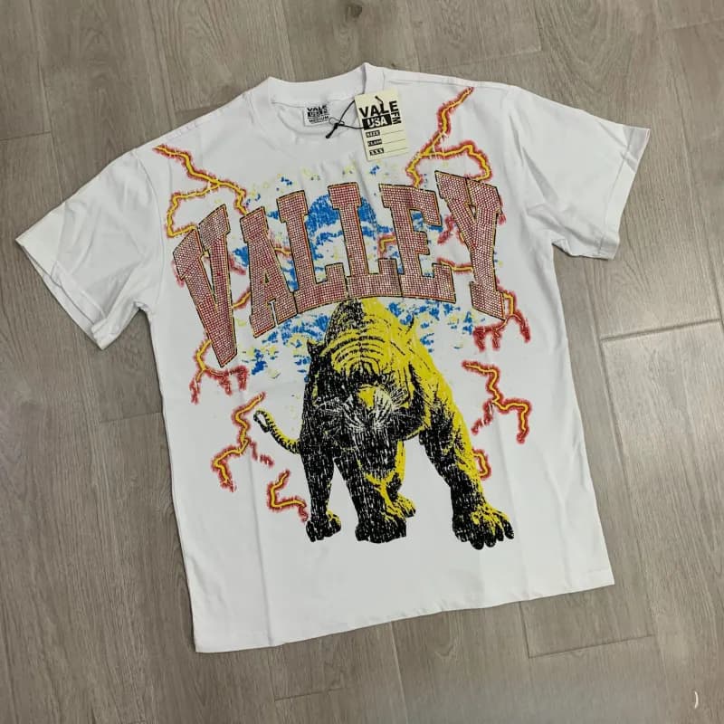 Vale Forever Vale Dreams Sports Tee Motorcycle Graphic — 559