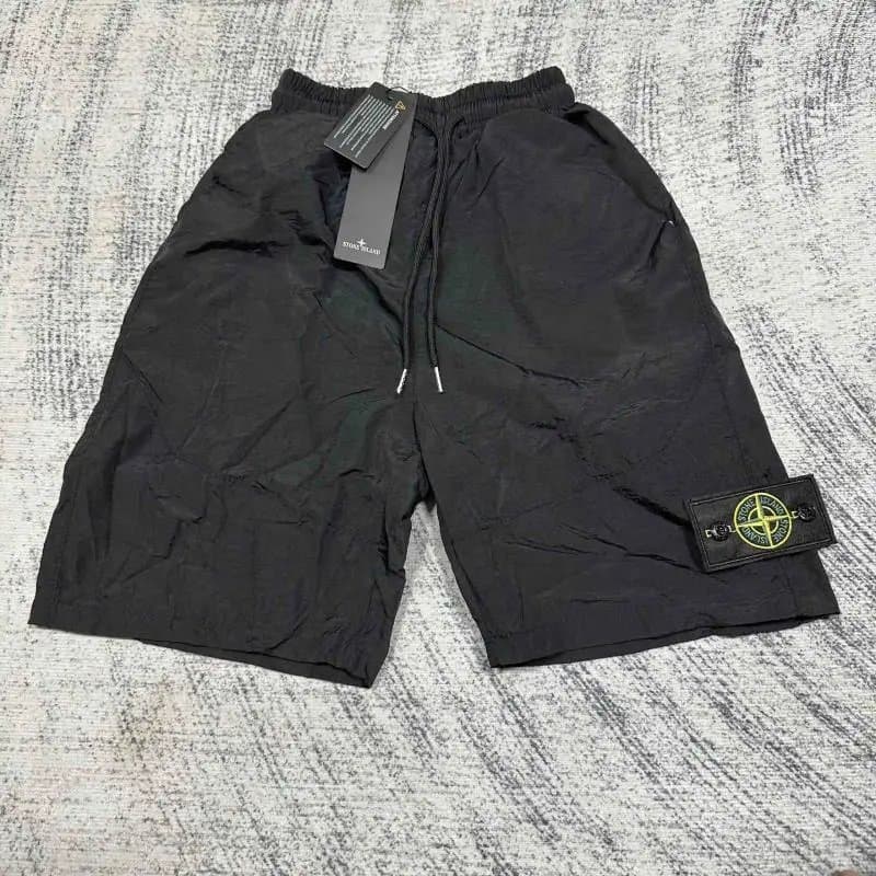 Stone Island Track Shorts Compass Patch — 1017025CC
