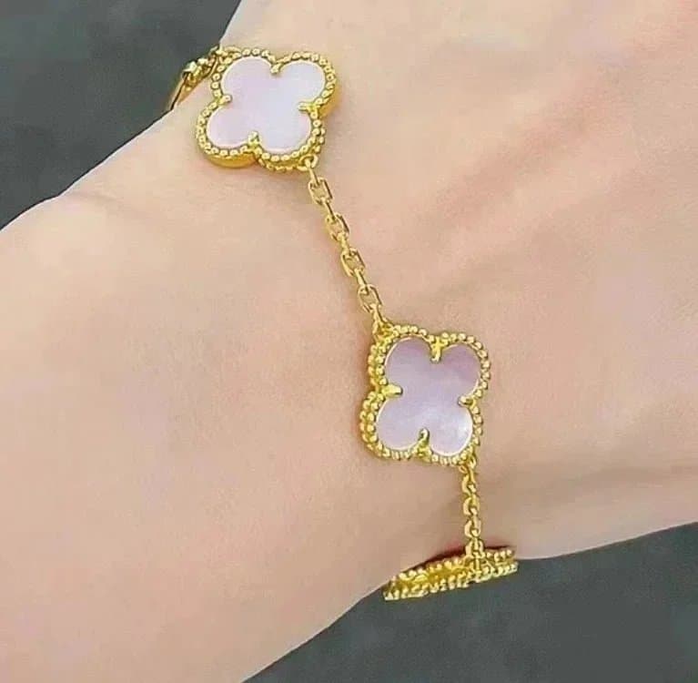 Van Cleef & Arpels Alhambra Bracelet Five Motifs