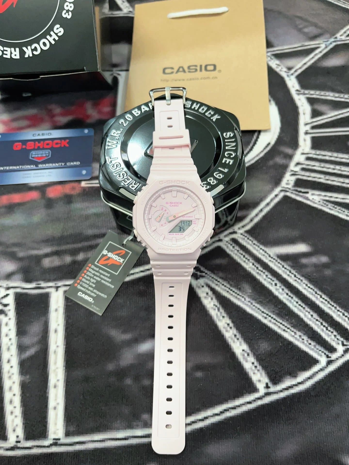 Casio G-Shock Pastel Pink