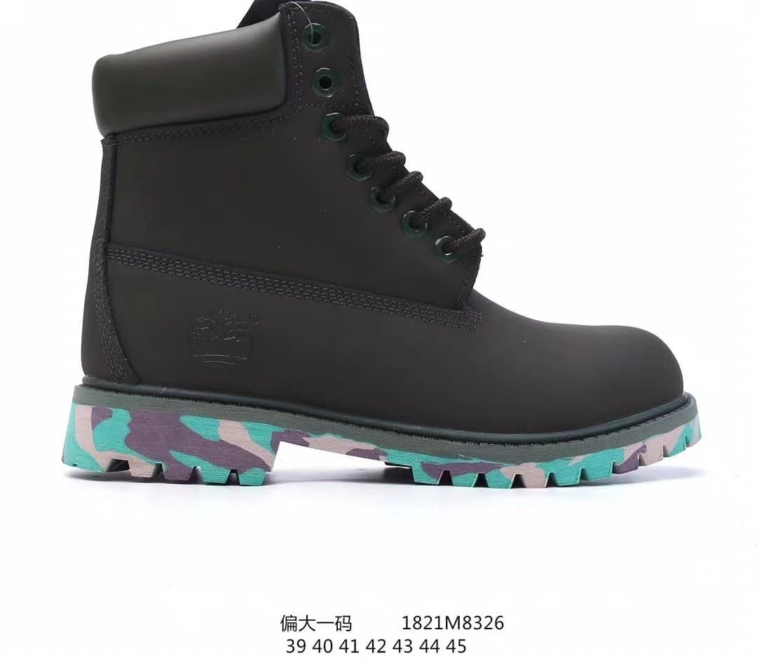 Timberland 6-Inch Premium Boot Camo Sole