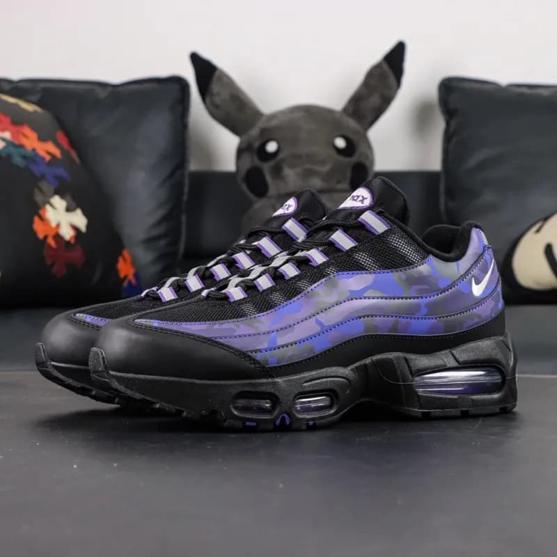 Nike Air Max 95 Undefeated — HQ1973-500 黑紫色