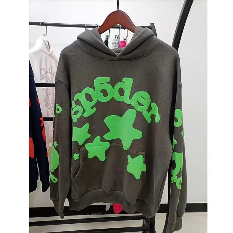 Gallery Dept. Hooded Sweatshirt Neon Star Logo