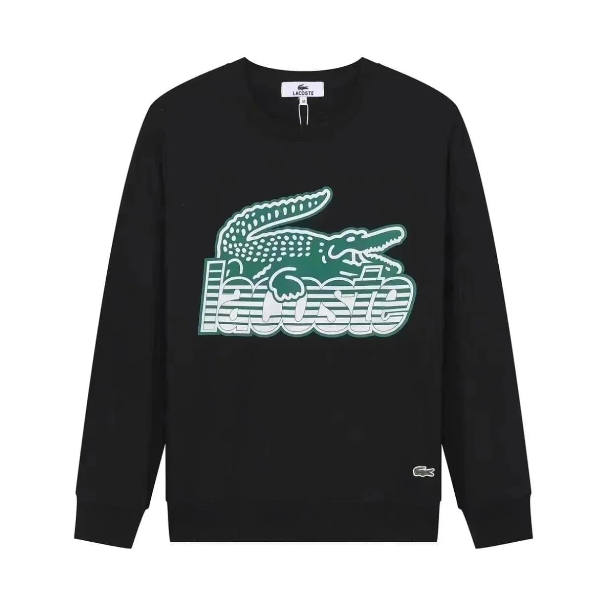 Lacoste Crewneck Sweatshirt Oval Croc Logo — CKWY-001