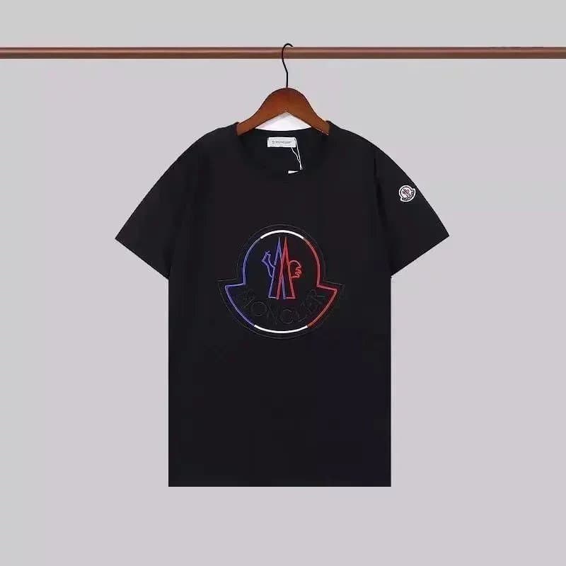 Moncler Logo T-Shirt Neon Outline