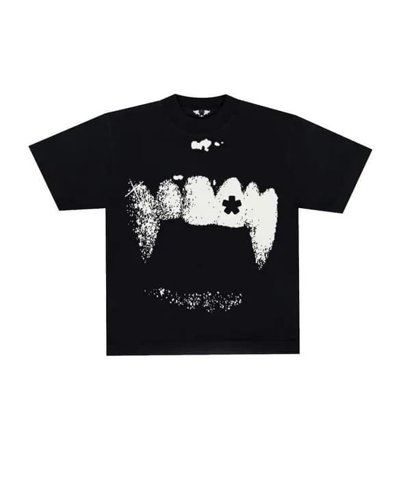 Off-White Graphic Tee Vampire Teeth