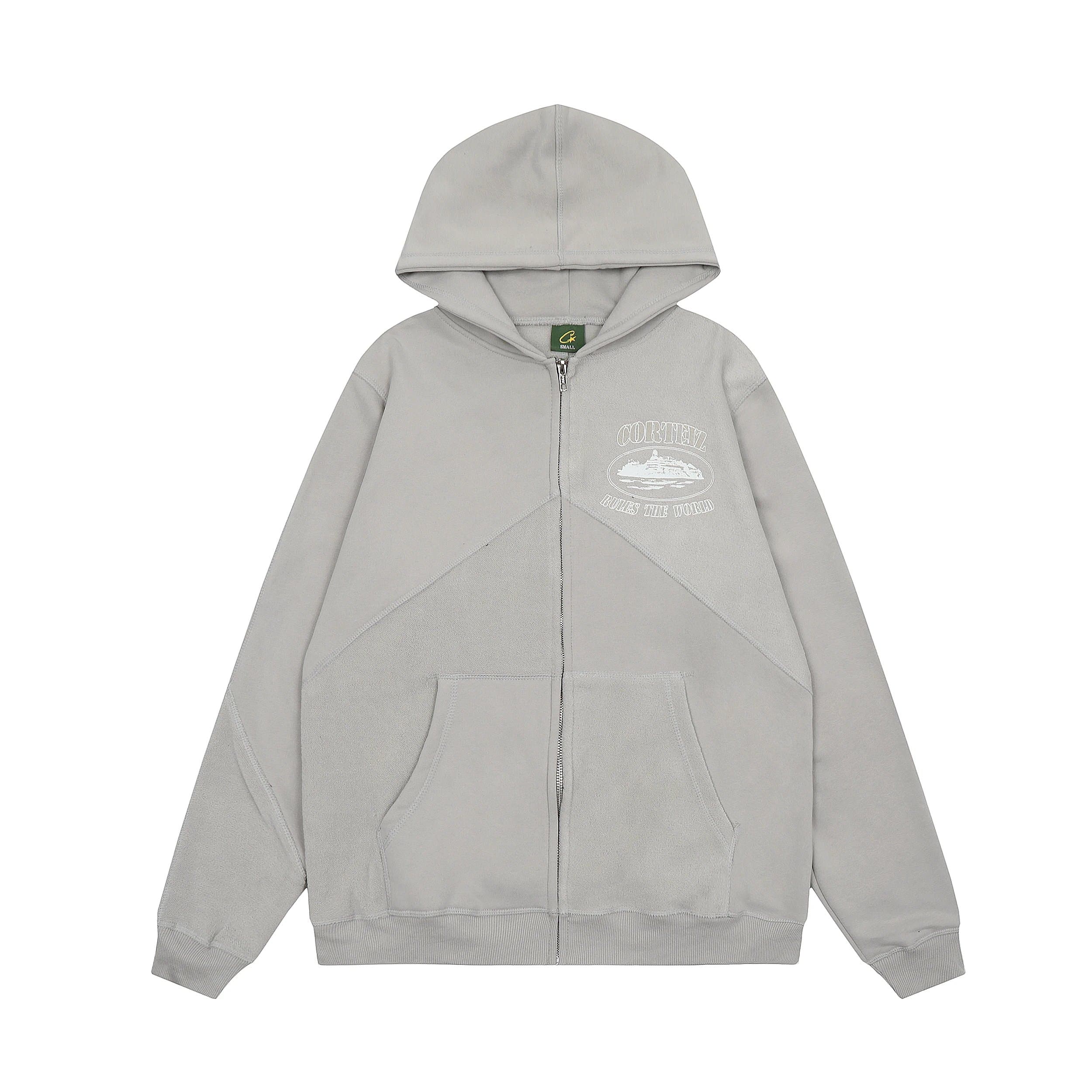 Corteiz Zip-Up Hoodie Rules The World