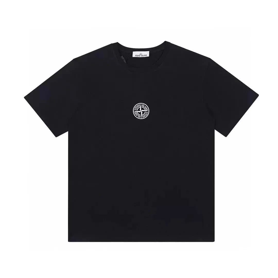 Stone Island T-Shirt Compass Logo Patch — 39