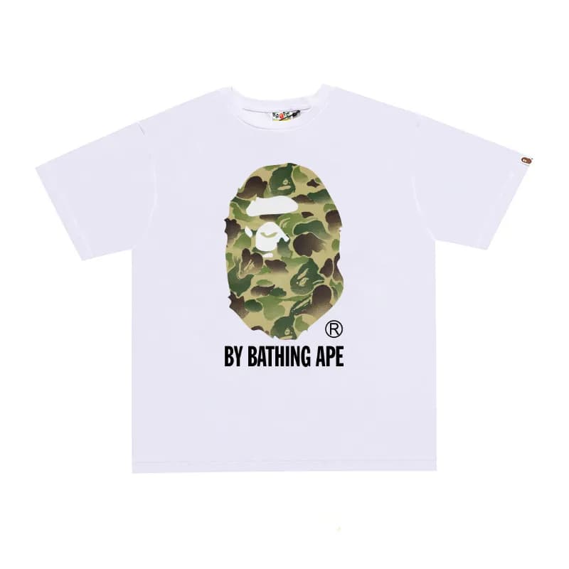 BAPE Ape Head Tee Camo Ape Head
