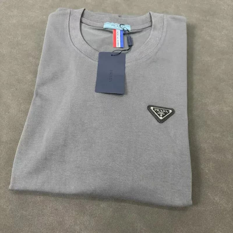 Moncler Logo T-Shirt Classic Logo — Prada-灰色