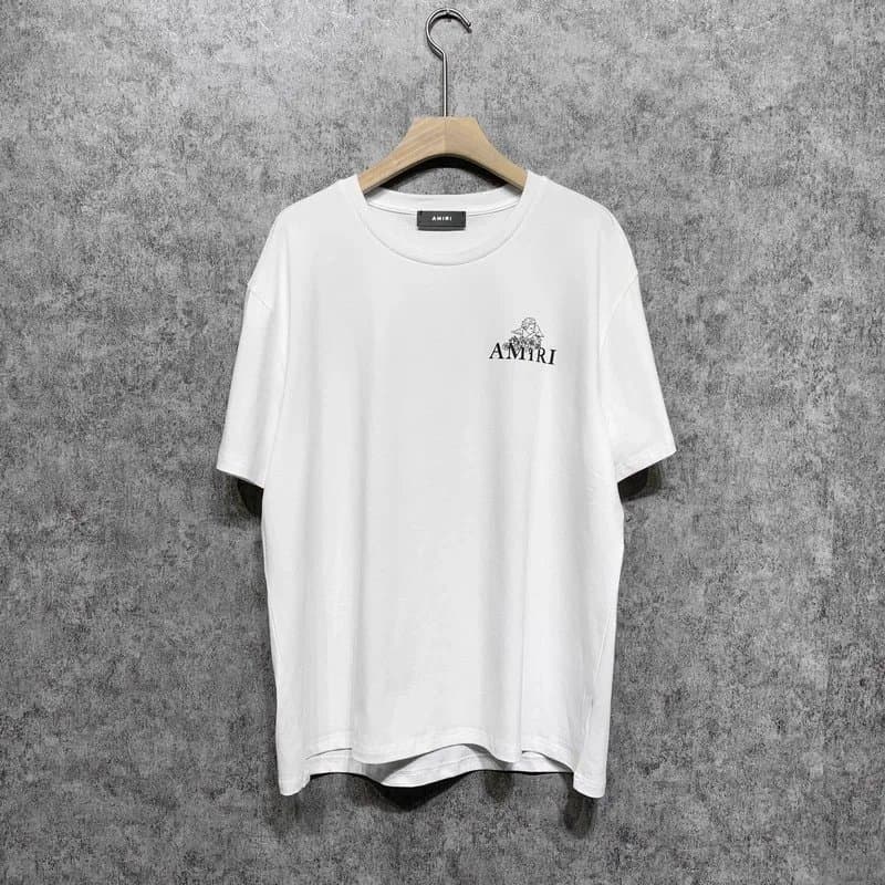Amiri Logo Tee Embroidered Logo