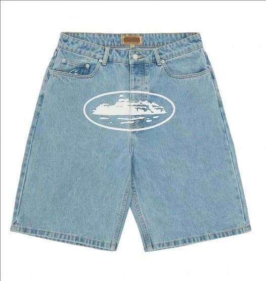 Levi's Straight Fit Jeans Script Logo — 8016蓝
