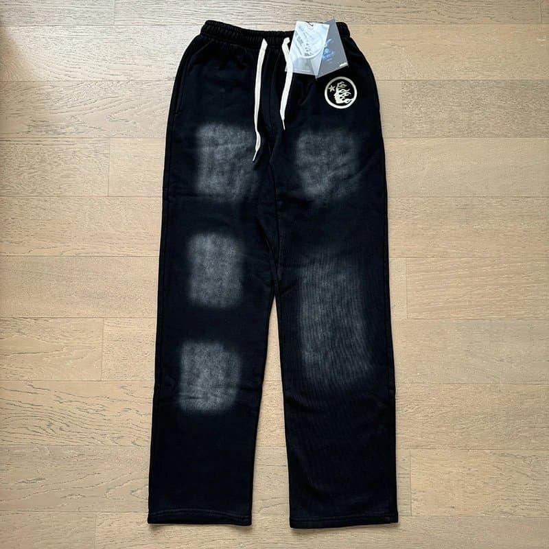 Travis Scott Cactus Jack Sweatpants Washed Black