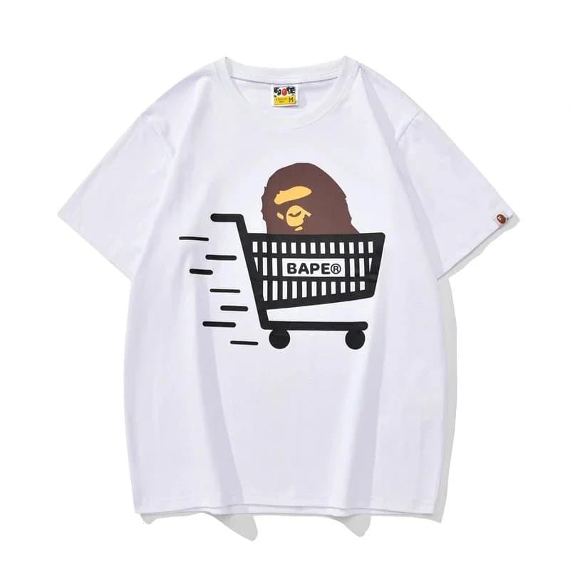 BAPE Ape Head Tee Brown Ape Head — 31White