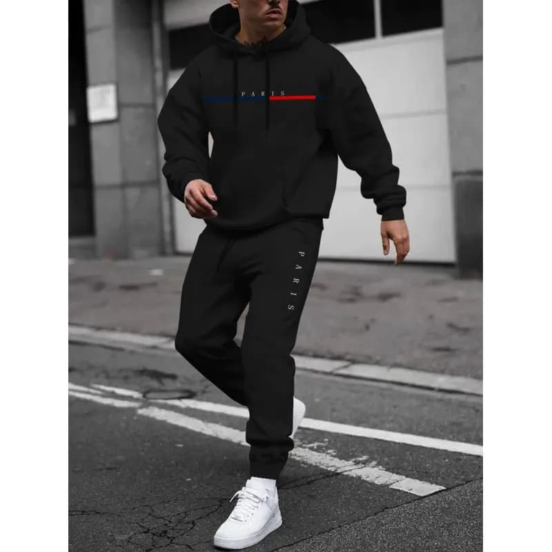 Tommy Hilfiger Hoodie and Joggers Set Tommy Logo — G50Z85