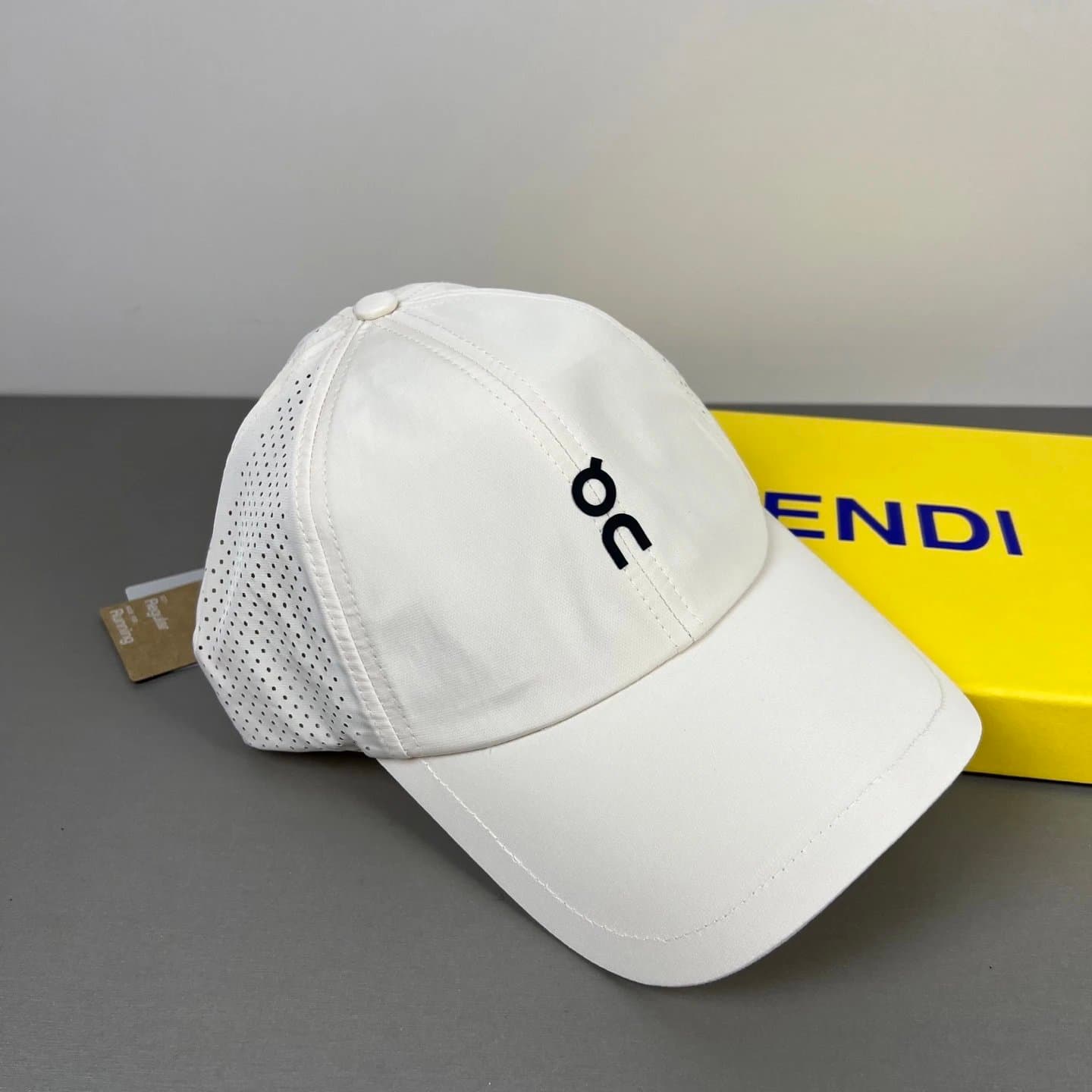On × Fendi Cap Perforated Mesh