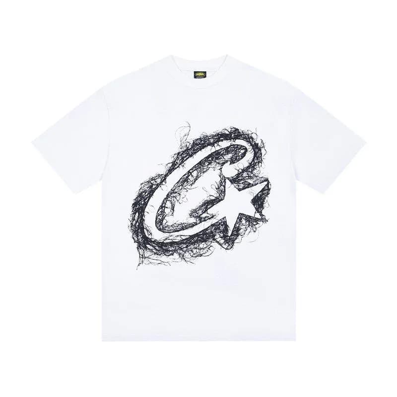 Corteiz T-Shirt C Logo Scribble Print