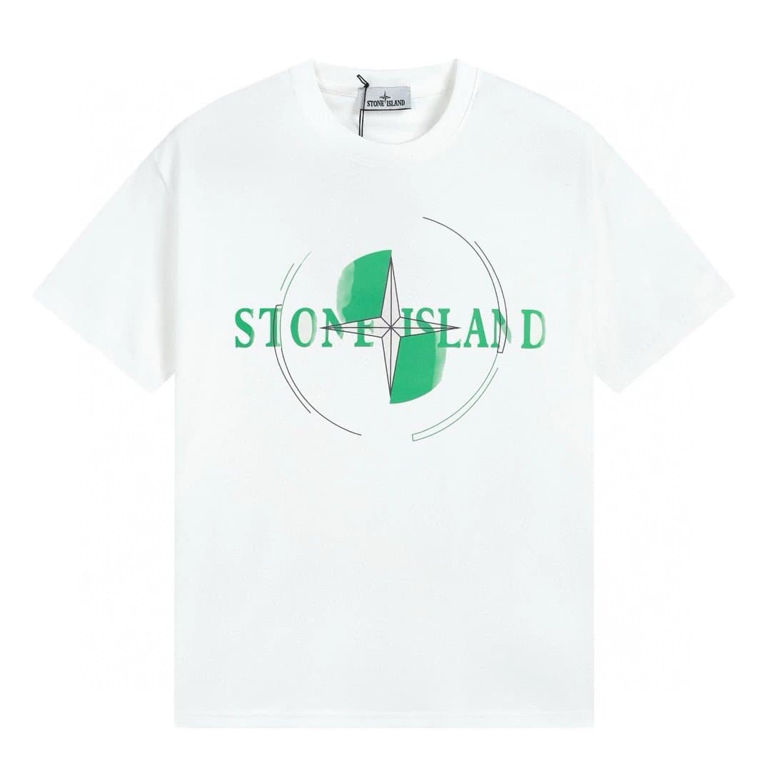Stone Island Logo T-Shirt Compass Logo