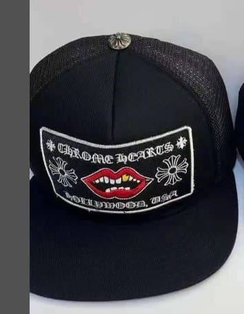 Chrome Hearts Trucker Cap Lips Patch — 26