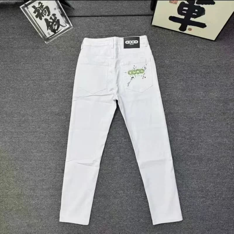 Corteiz Slim Fit Jeans Embroidered Back Pocket
