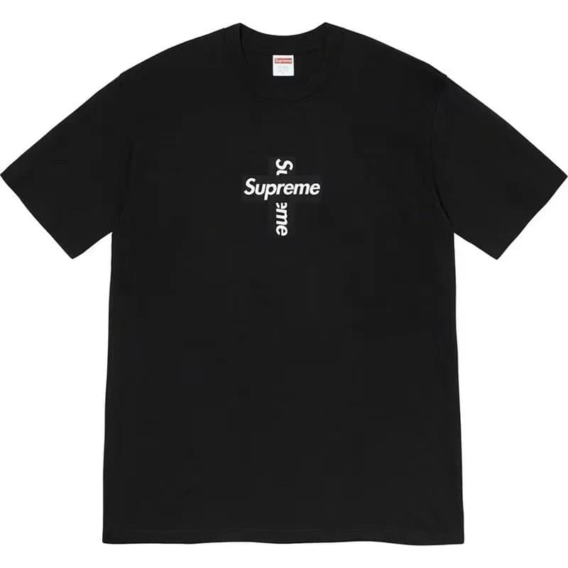 Supreme T-Shirt Sheep in Box Print — B264十字架 黑色
