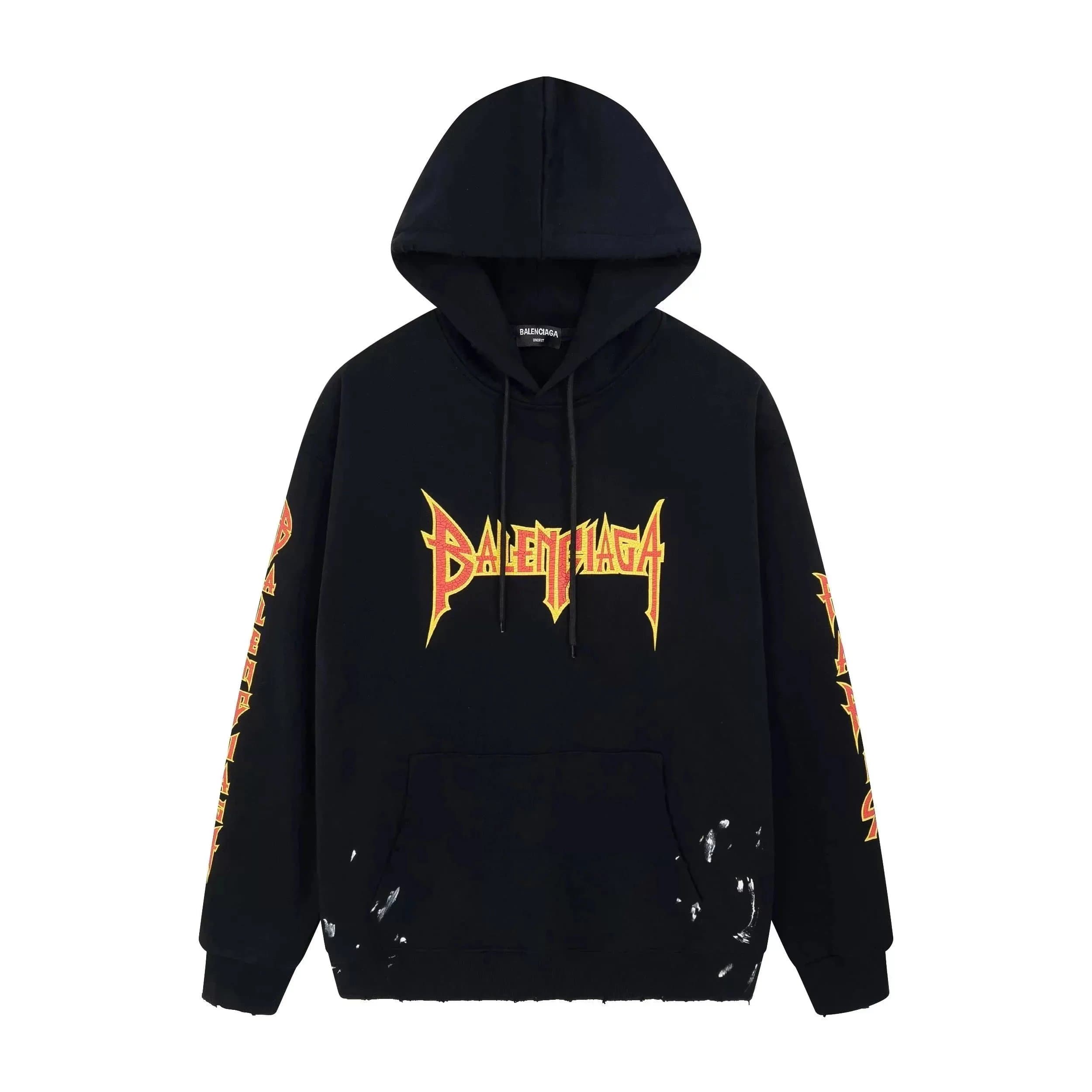 Balenciaga Logo Hoodie Script Logo — 17