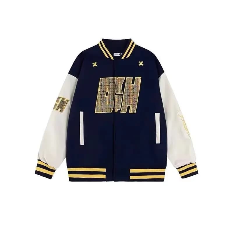 Palace Varsity Jacket Devil Team — DF201藏青色