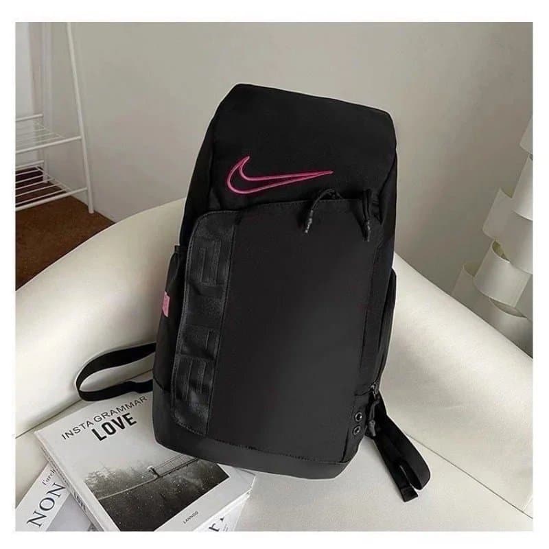 Nike Backpack White Red Panel — A1