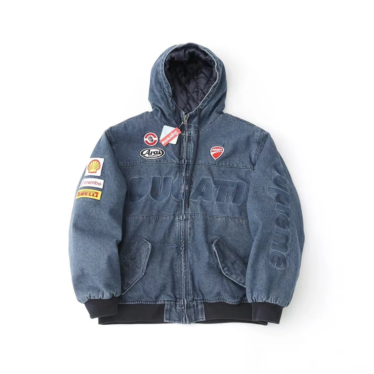 Supreme Cordura Jacket Black — Q2.蓝色