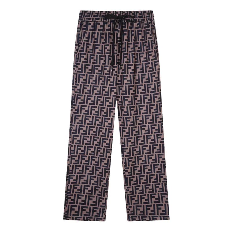 Fendi FF Logo Trousers Monogram Print