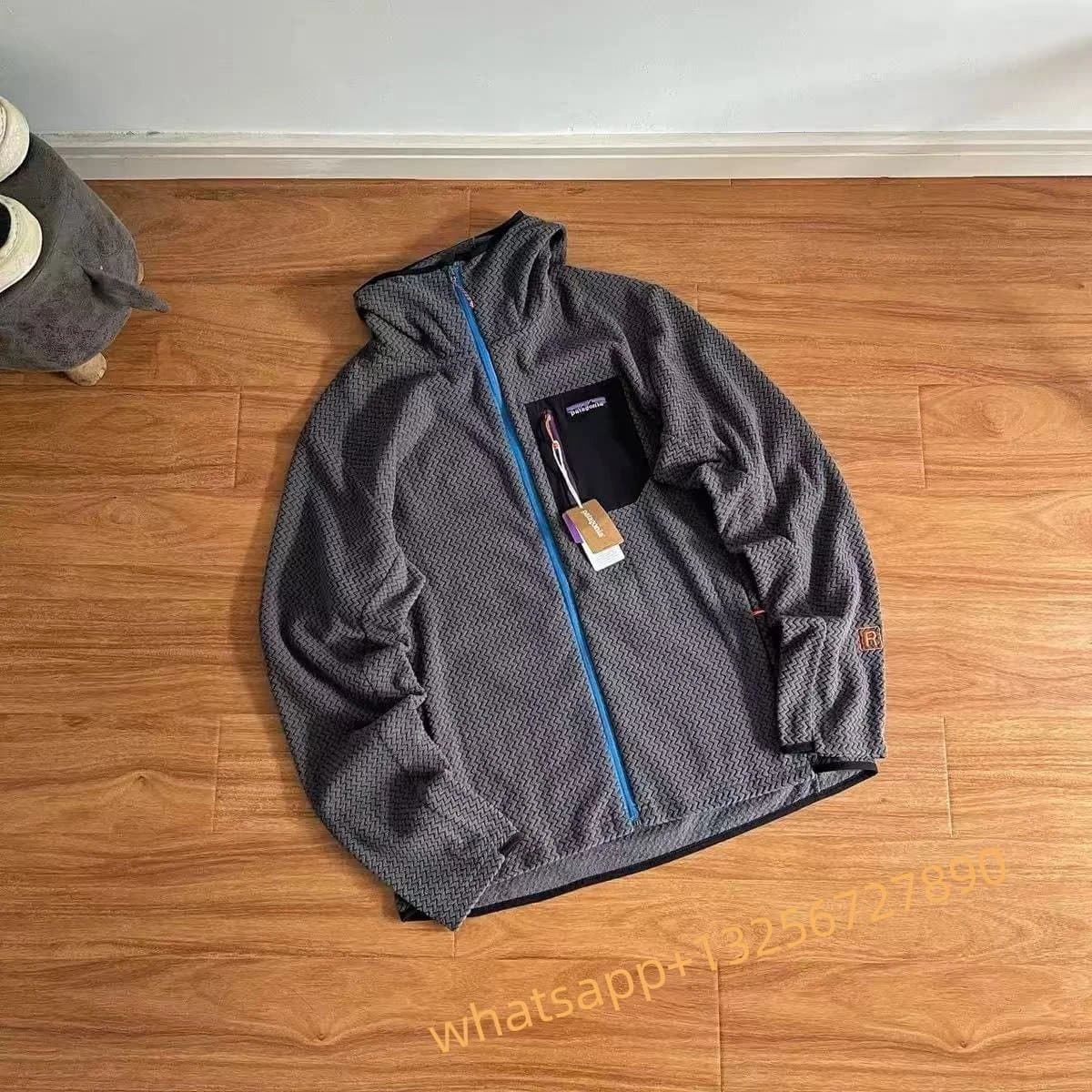 Patagonia Fleece Vest Purple with Navy Accents — 08