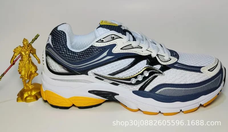 Saucony Grid Azura White/Navy/Yellow