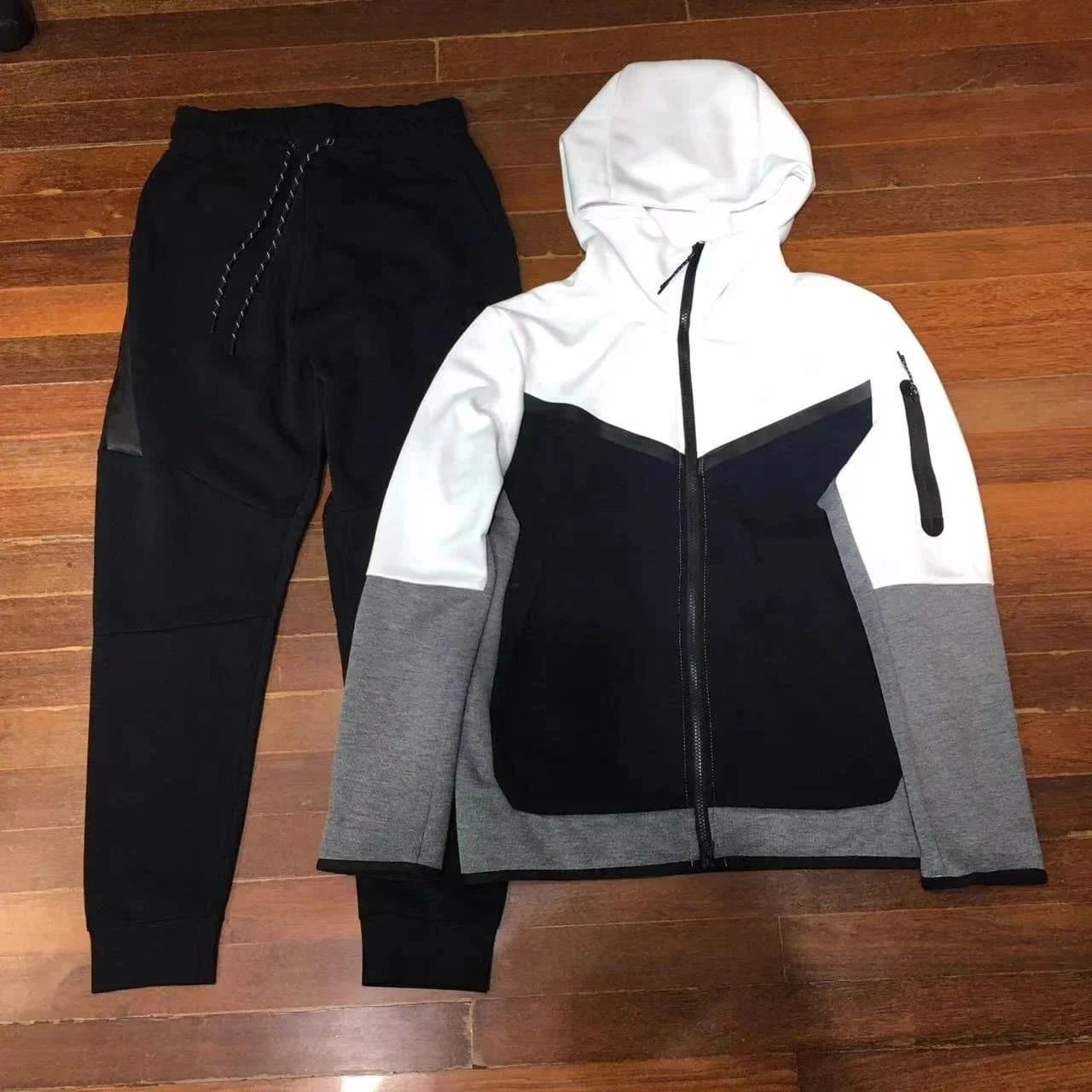 Nike Tech Fleece Hoodie and Joggers Colorblock