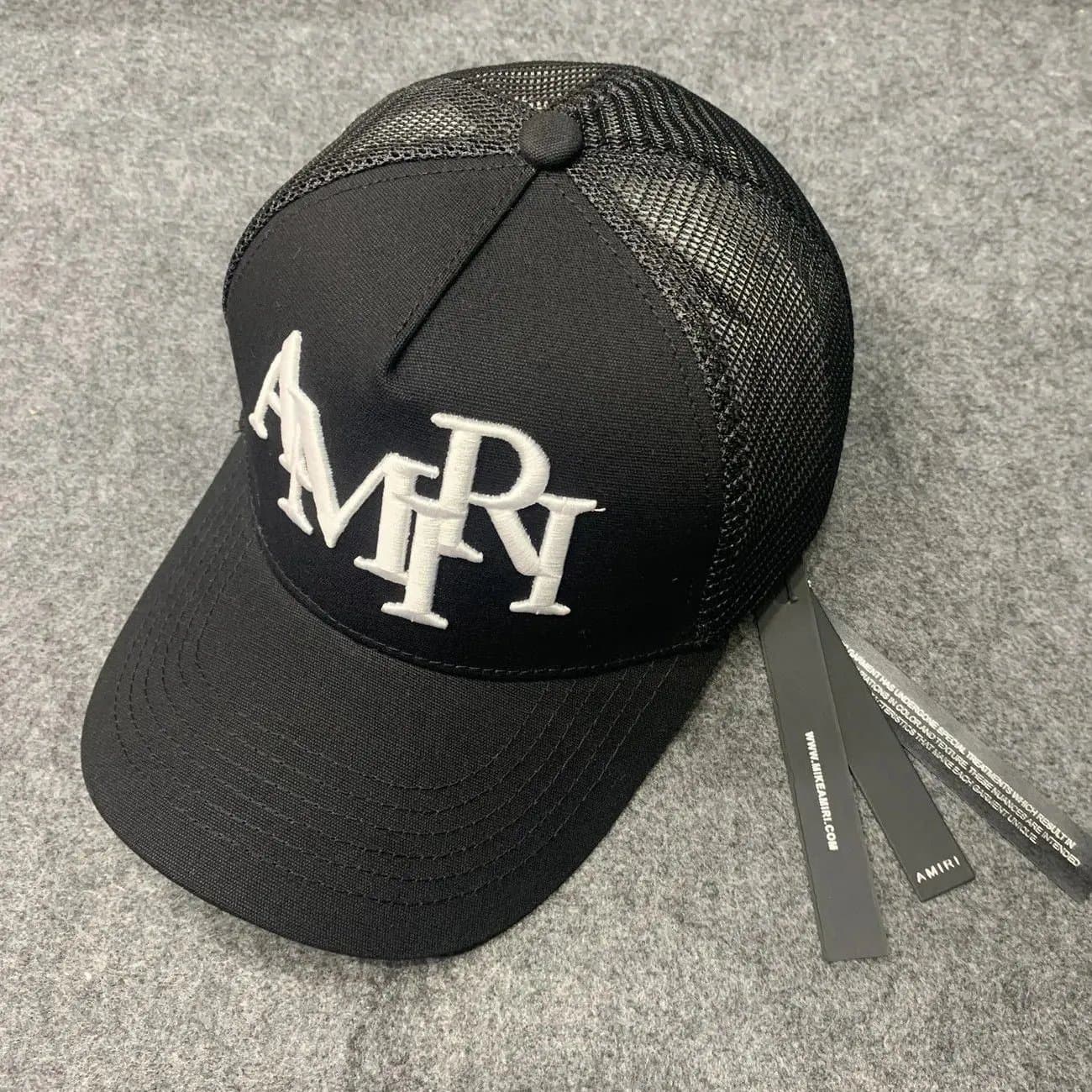 Amiri Baseball Cap MA Logo — 均码 · 24
