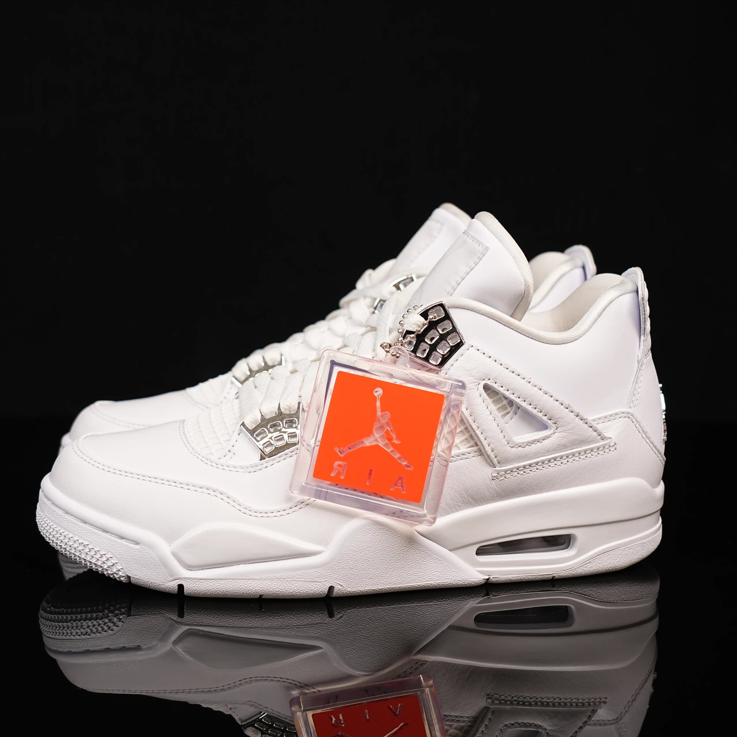 Air Jordan 4 LJR Batch Collection — 尺码备注 · AJ4纯白308497-100