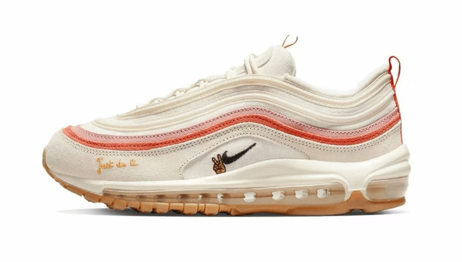 Nike Air Max 97 White Red — 奶油拼接 DQ7655-100