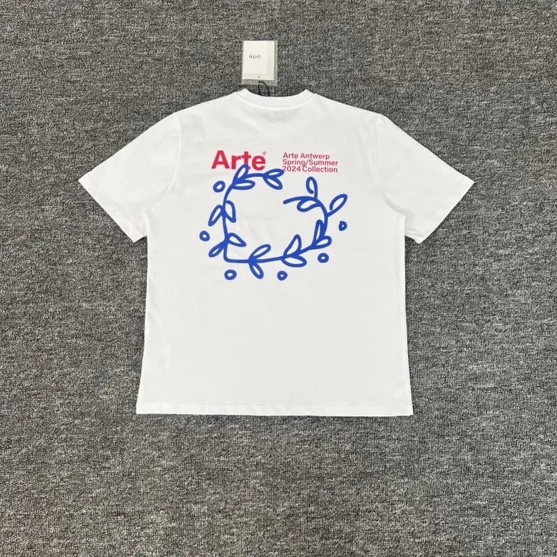 Aimé Leon Dore Graphic Tee Blooming Ideas — ART-103白色