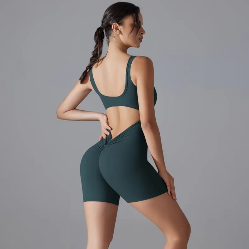 Lululemon High-Waisted Shorts Ruched Back