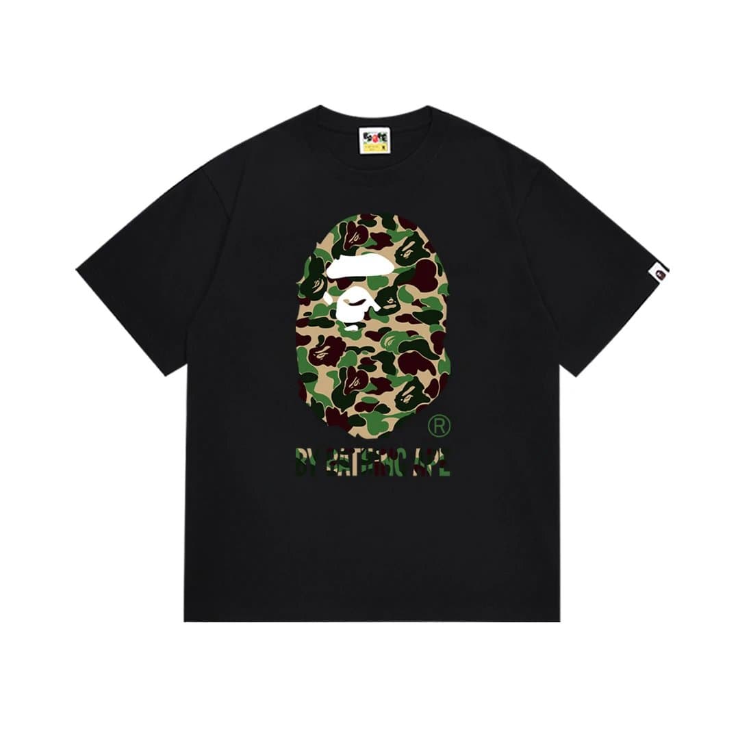 BAPE Ape Head Tee Hot Wheels Collab — SC075黑绿