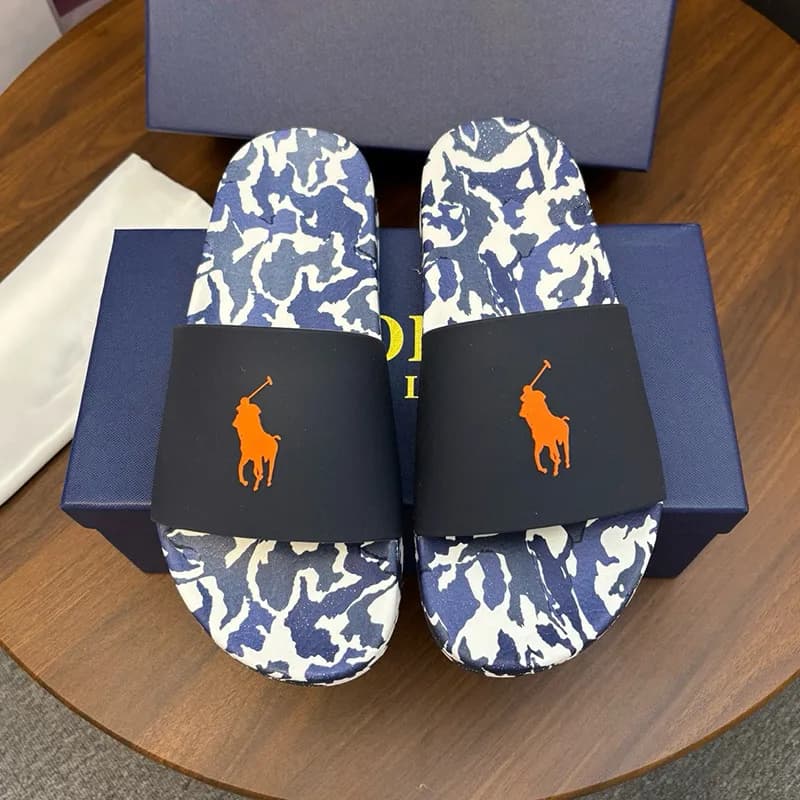 Polo Ralph Lauren Polo Slide Camouflage Print