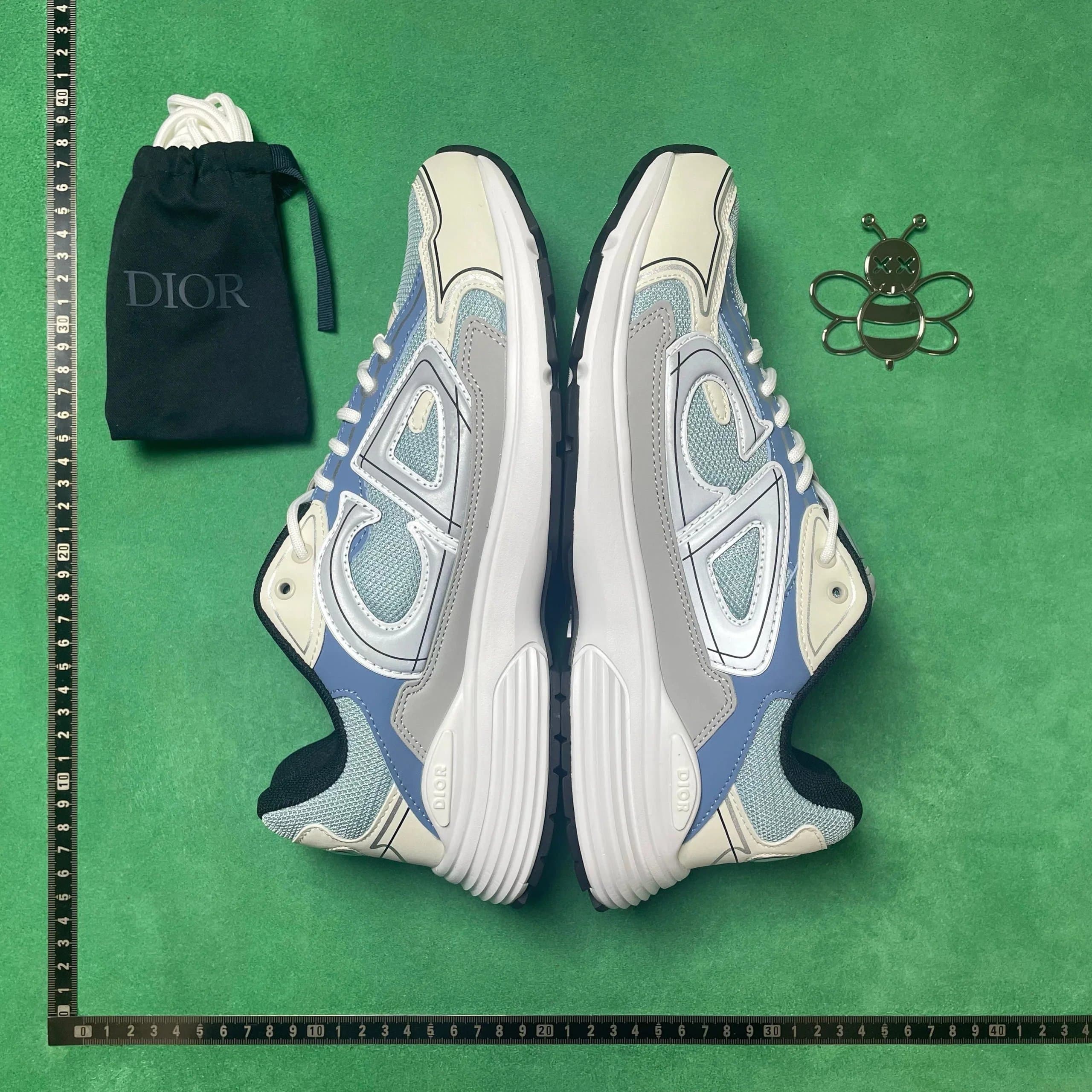 Dior B22 Grey White Black — 兰白