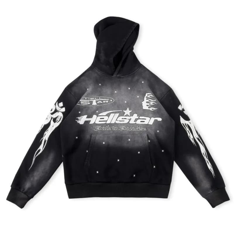 Hellstar Flame Sweatpants Flame Print — 4