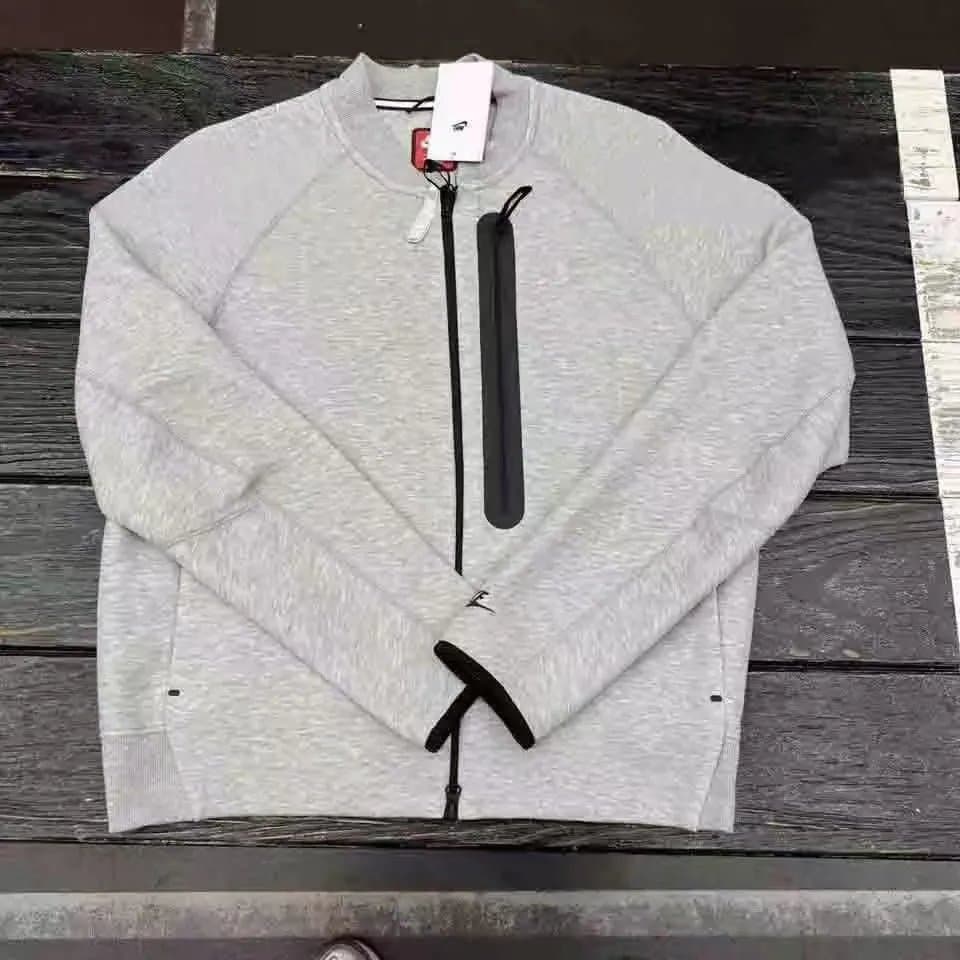 Nike Tech Fleece Jacket Heather Grey