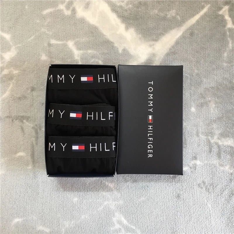 Tommy Hilfiger Boxer Briefs 3-Pack Logo Waistband