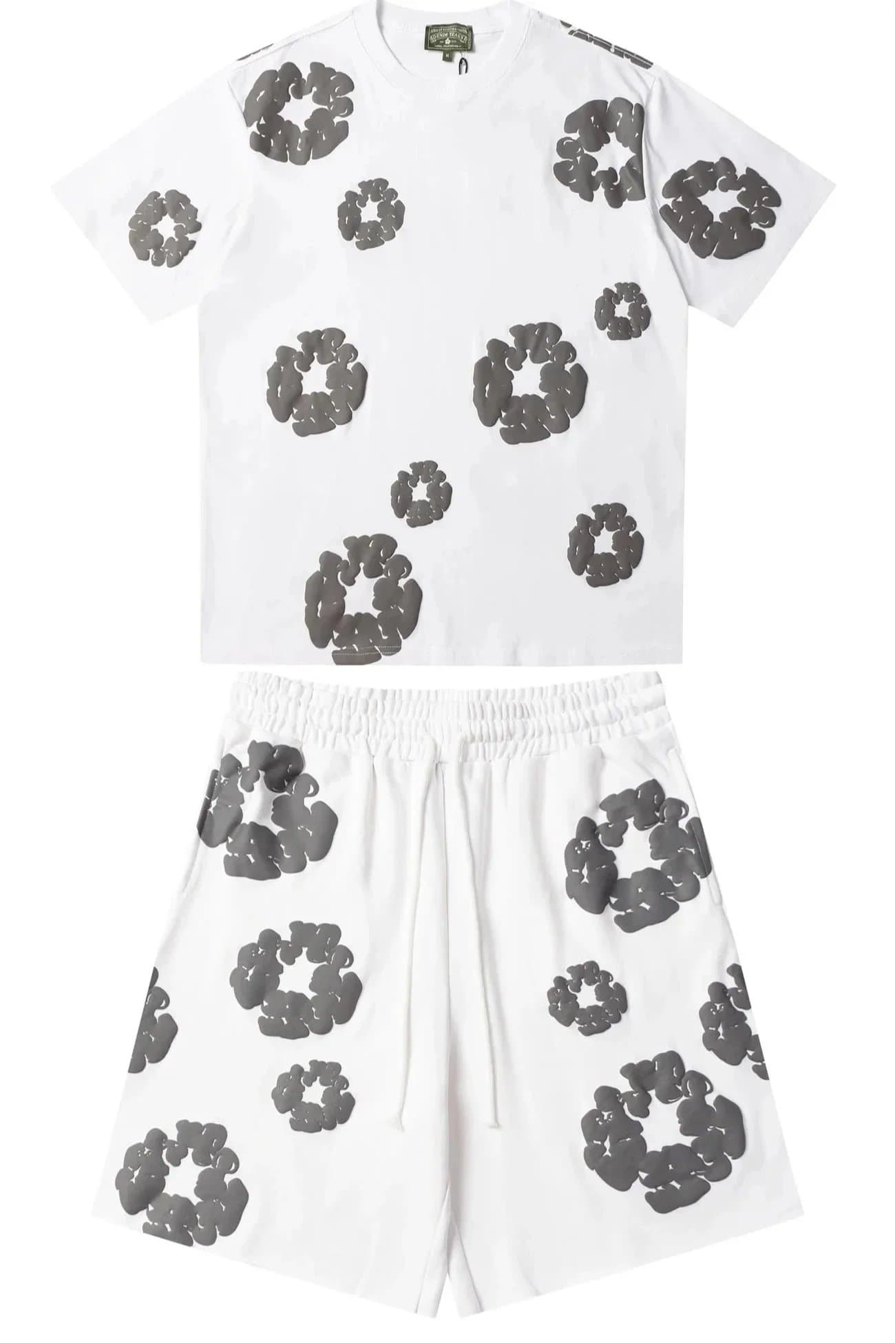 Denim Tears Scrunchie Print Set Cloud Scrunchie Motif — DD030130076