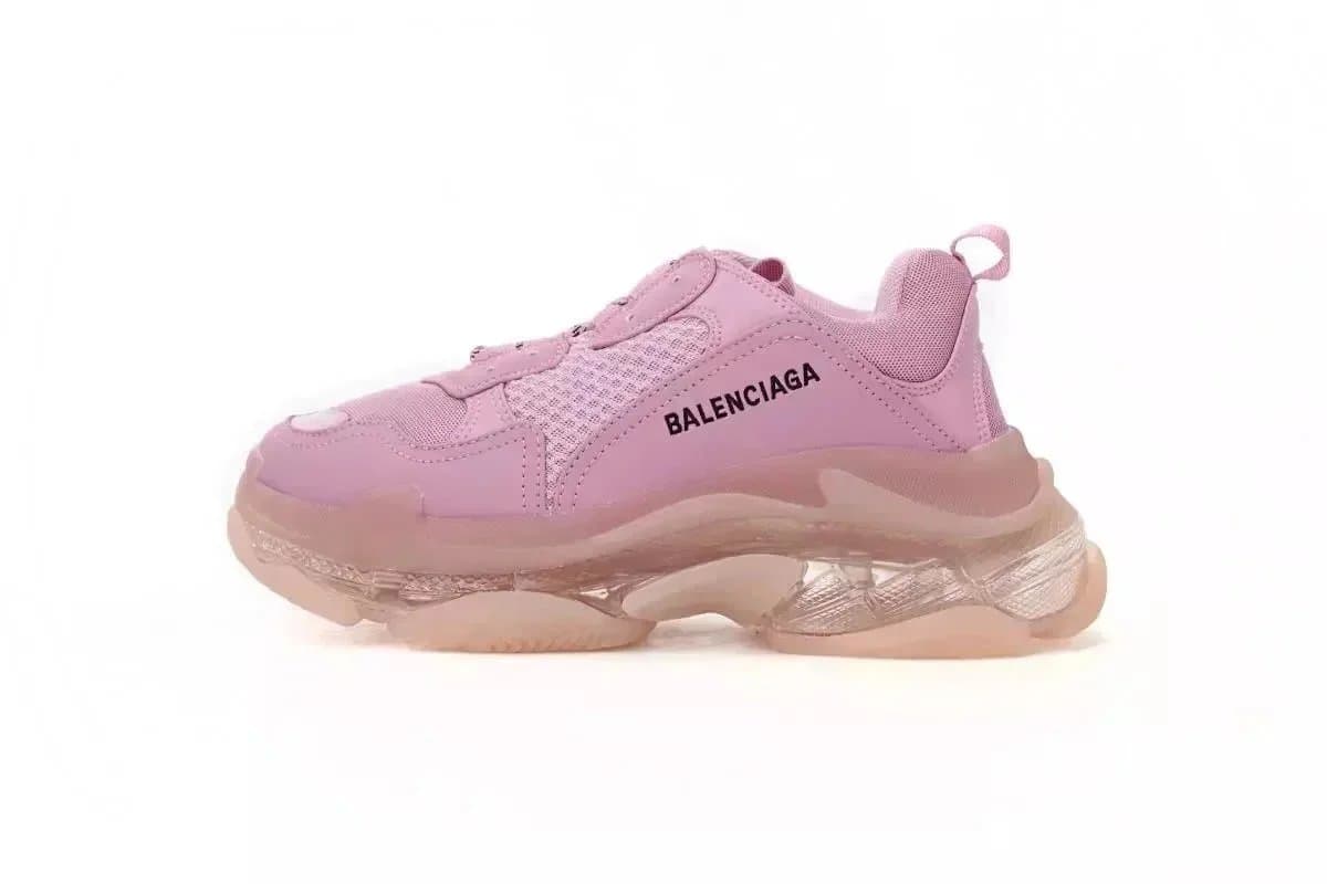 Balenciaga Triple S Pink Mesh
