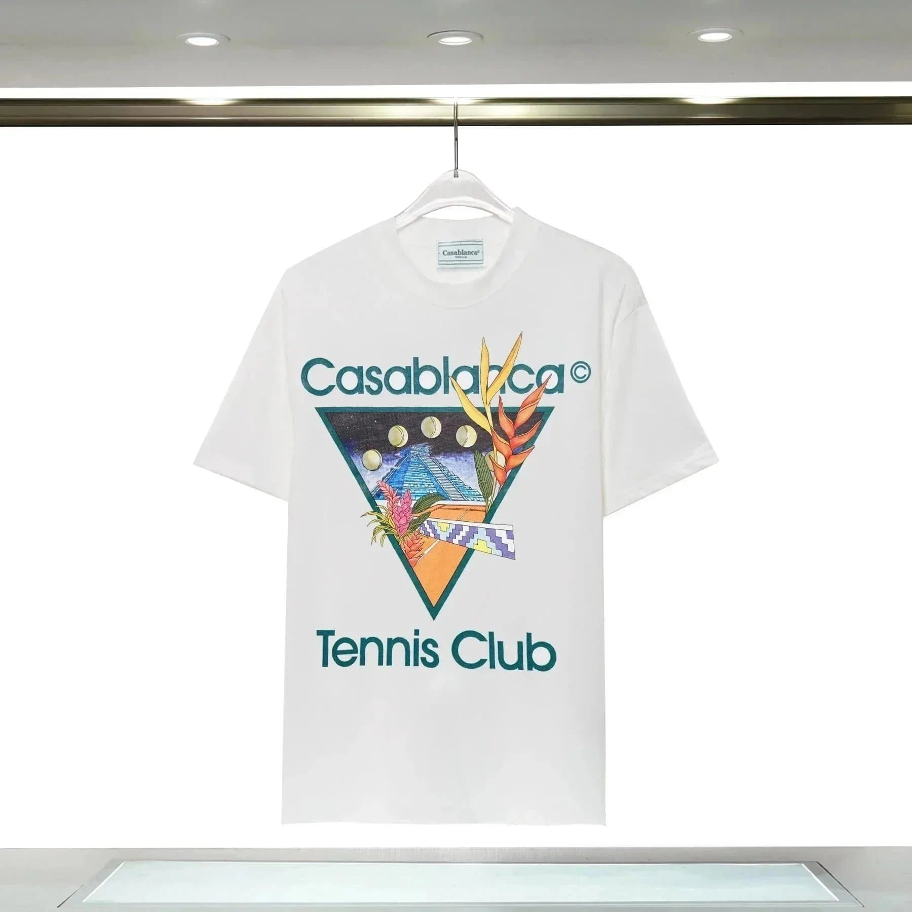 Casablanca Casa Way Tee Trophy Print — 010128026-2