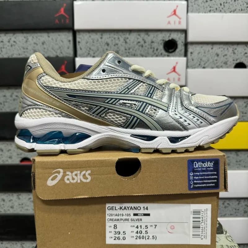 Asics GEL-KAYANO 14 Cream/Pure Silver