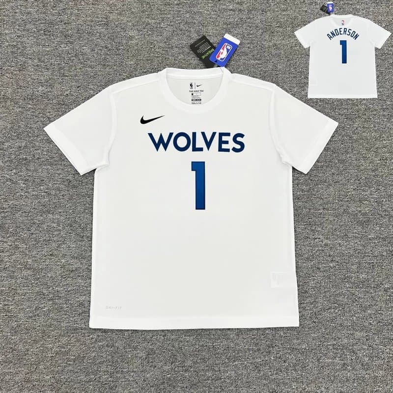 Jordan Nike Tee Timberwolves Edwards 5 — 15