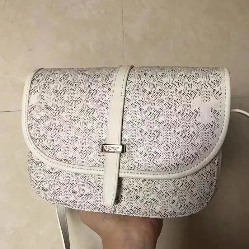 Goyard Saint Louis White Chevron